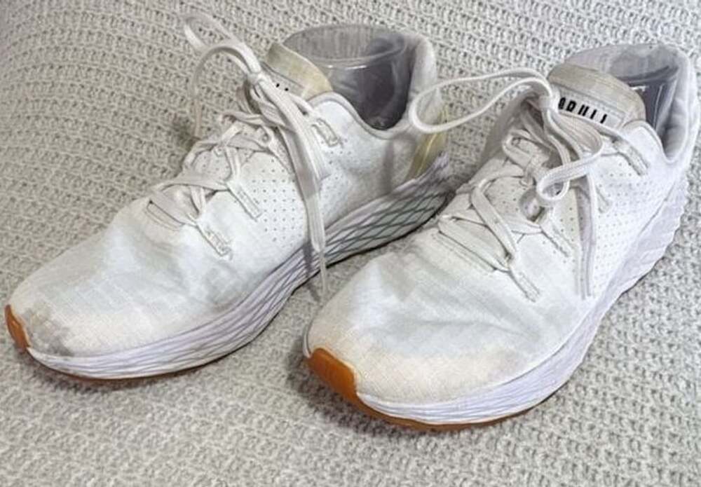 NOBULL Ripstop Runner White Gum Training Shoes W9